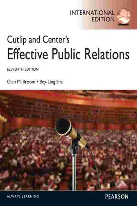 Cutlip and Centers Effective Public Relations Ebook Kindle Editon